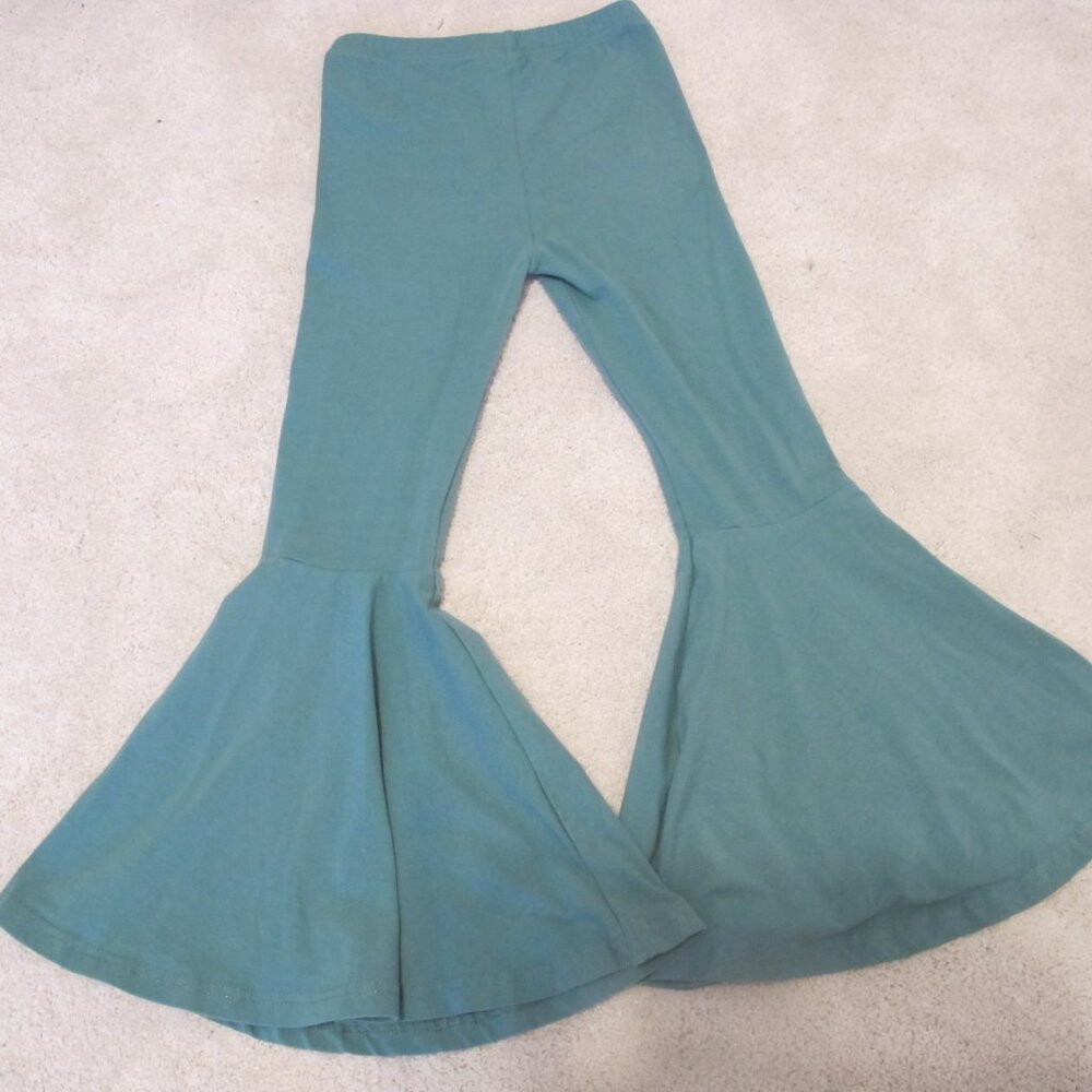 Brokedown Clothing girl's Emerald bell bottoms Size 8 EUC - Picture 3 of 3